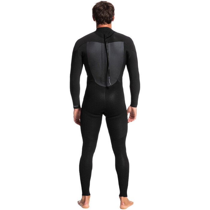 2024 Quiksilver Hombres Prologue 5/4/3mm Back Zip Neopreno EQYW103225 - Black